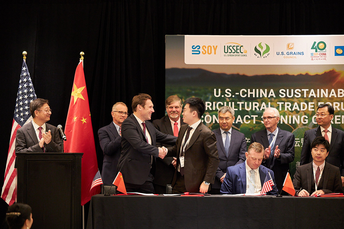 China Has Resumed Purchasing American Soybeans Under A Trade Agreement